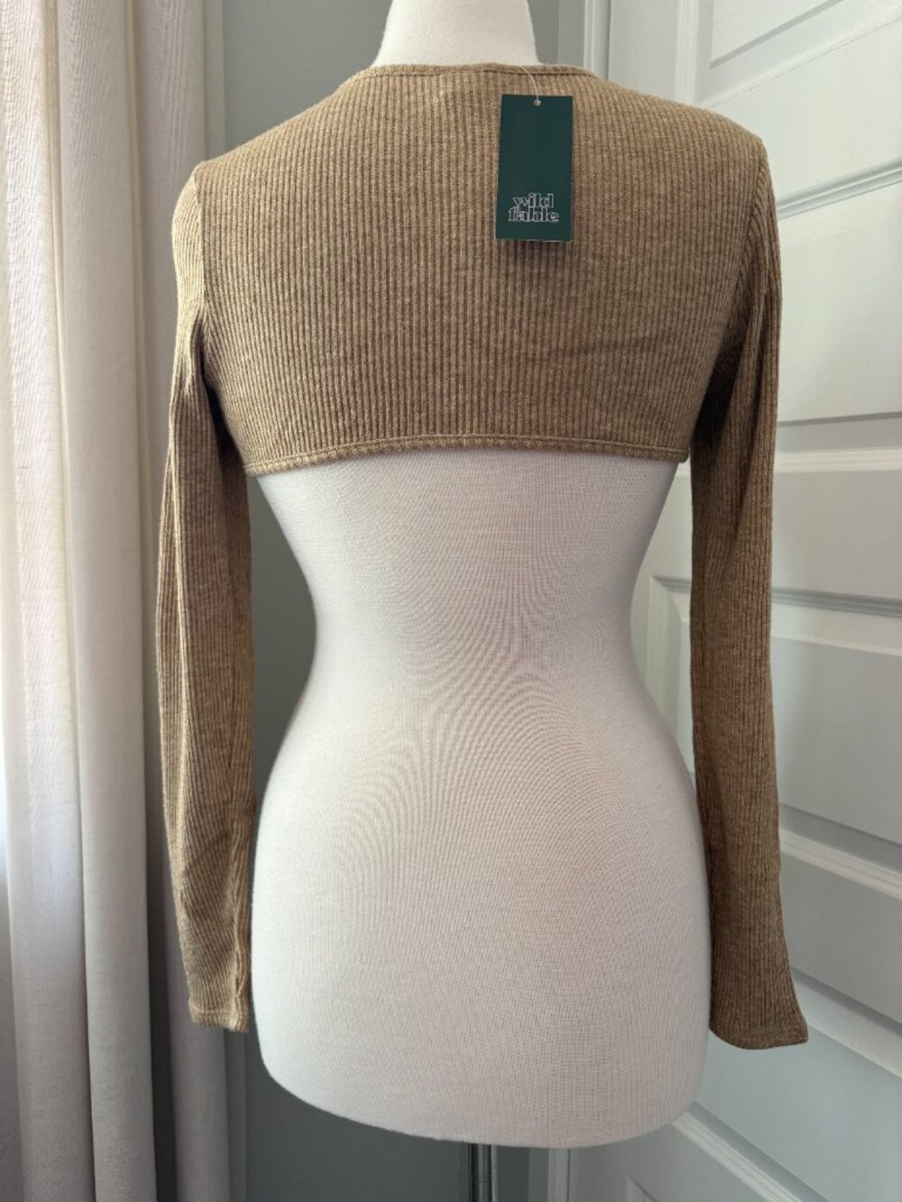 NEW Wild Fable Long Sleeve Shrug : Medium - Picture 4 of 6